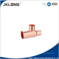 J9102 forged copper reducing tee copper pipe wye fittings